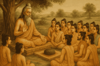 आज गायत्री, दीक्षा, वेद मन्त्र सुनाउने र शिक्षा दिने गुरुजनप्रति सम्मान भाव प्रकट गरी गुरु पूर्णिमा पर्व मनाइँदै