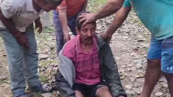 जंगली हात्तीको आक्रमणबाट श्रीमतीको मृत्यु, श्रीमान् घाइते