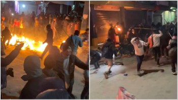 ताप्लेजुङको पाथीभरा क्षेत्रमा निर्माणाधीन केबलकारको विषयलाई लिएर आन्दोलनरत पक्ष र प्रहरीबीच झडप, ५ प्रहरीसहित ७ घाईते