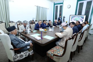 कीर्तिपुरस्थित क्रिकेट मैदानमा अन्तर्राष्ट्रियस्तरको प्यारापिट र फ्लडलाइट जडान कार्य तोकिएको समयमा सम्पन्न हुन नसकेको विषयमा प्रधानमन्त्रीको गम्भीर चासो