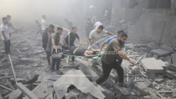 इजराइली बमबारीमा दक्षिणी गाजामा ४० को मृत्यु