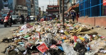 काठमाडौँ उपत्यकाको फोहर विसर्जनमा अवरोध