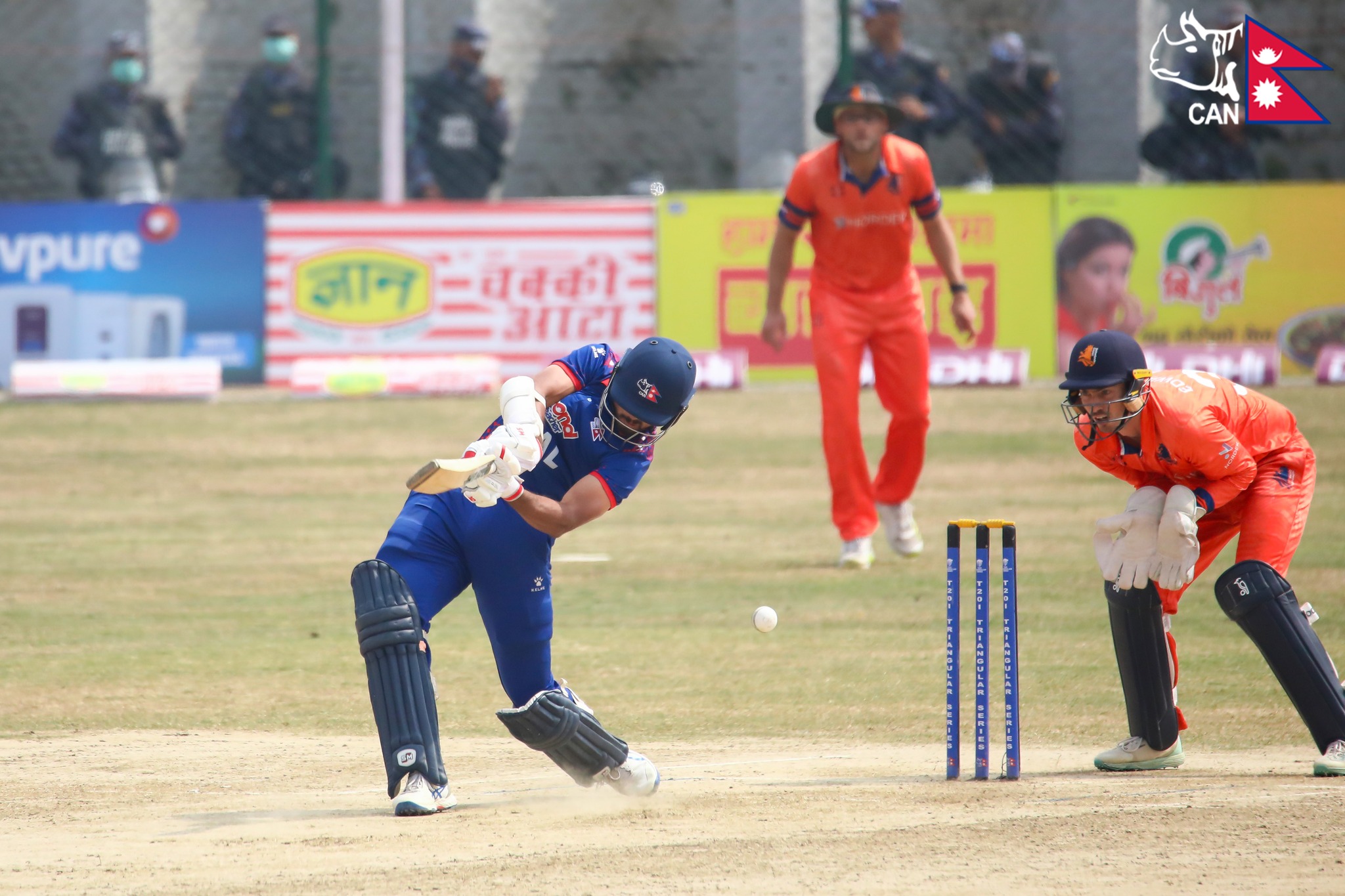 नेदरल्यान्ड्समाथि नेपाल ६ विकेटले विजयी, फाइनलमा पुग्ने बलियो सम्भावना