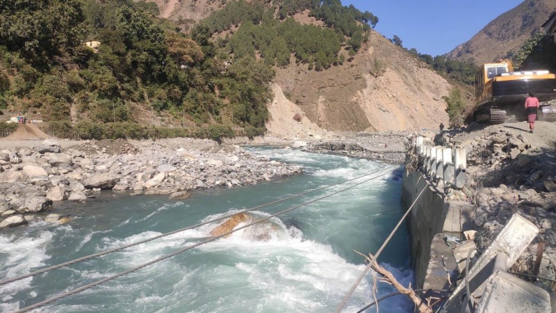 महाकाली नदीमा आफूखुशी तटबन्ध नबनाउन भारतलाई कूटनीतिक नोट