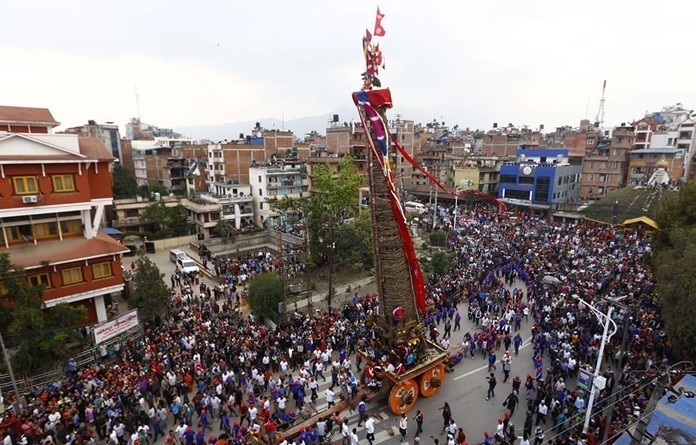 रातो मच्छिन्द्रनाथको भोटो देखाउने जात्रा आज