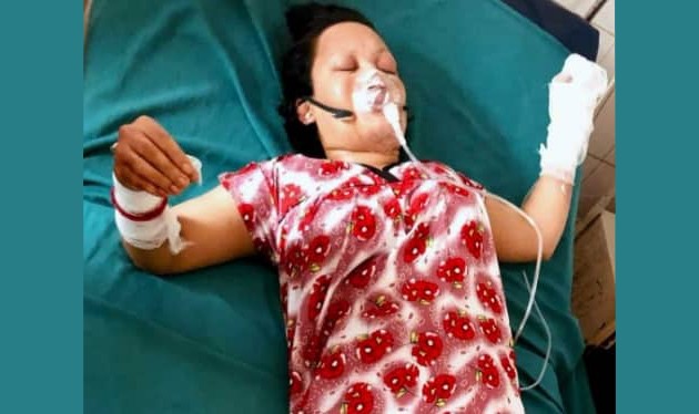 आफ्नै घरमा आगो लगाएर श्रीमति मार्न खोज्ने एकजना पक्राउ