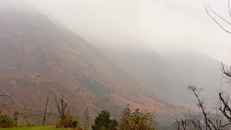 बाजुराका हिमाली भेगमा वर्षासँगै हिमपात