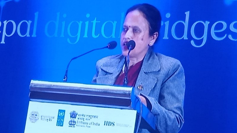 डिजिटल पूर्वाधारको विकासमा नेपाल–भारत सहकार्य आवश्यकः मन्त्री शर्मा