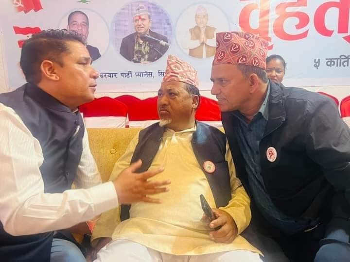 दोलखामा गठबन्धनका नेताहरु भन्छन्, ‘३० वर्षको एमालेको बिरासत तोड्छौं’