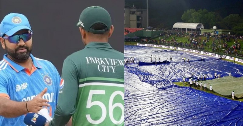 भारत र पाकिस्तानबीचको एसिया कपको खेल बर्षाका कारण रद्ध, दुवै टिमले १/१ अंक बाँडे