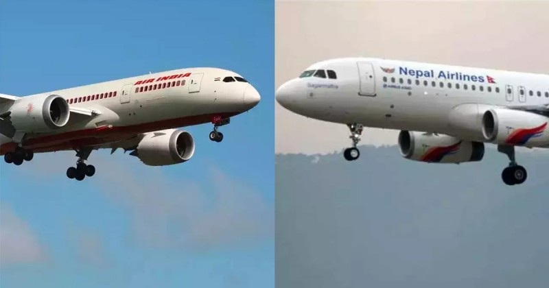 एयर इन्डियाका चालक दललाई नेपाल उडानमा प्रतिबन्ध