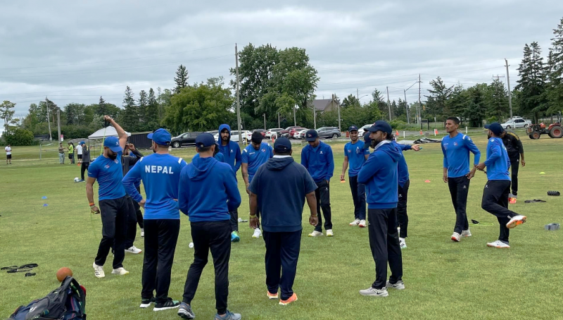 एकदिवसीय क्रिकेटमा नेपाल क्यानडासँग पराजित