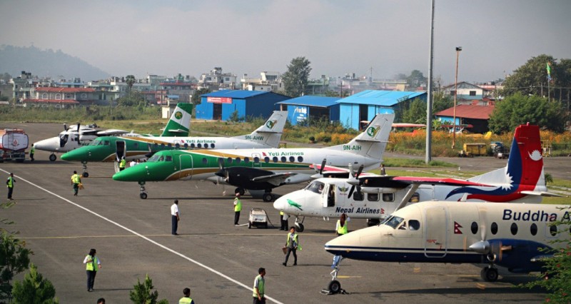 मौसम अनुकूल रहेकाले हवाई उडान नियमित सञ्चालन