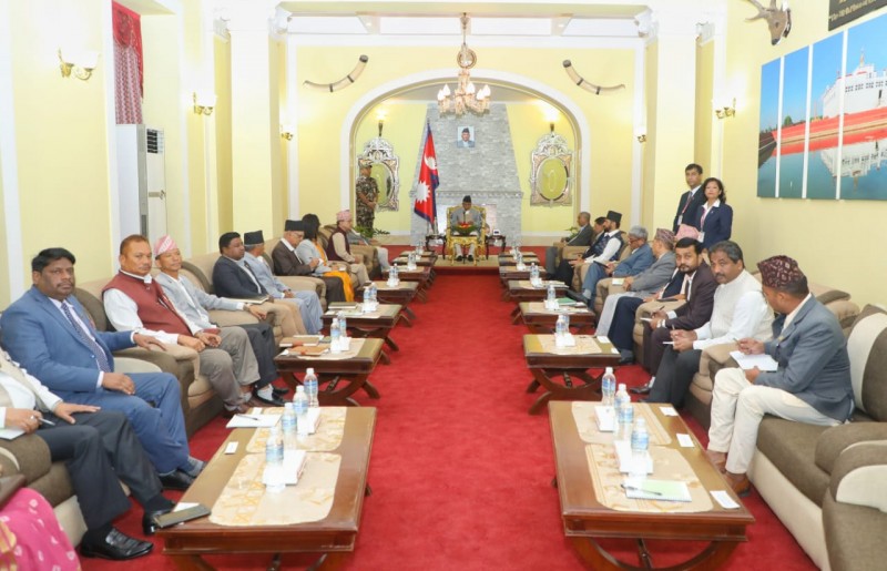 संंविधानको जिम्मेवारी कसरी पूरा गर्न सकिन्छ भन्नेमा सधैँ चिन्तित छु : राष्ट्रपति