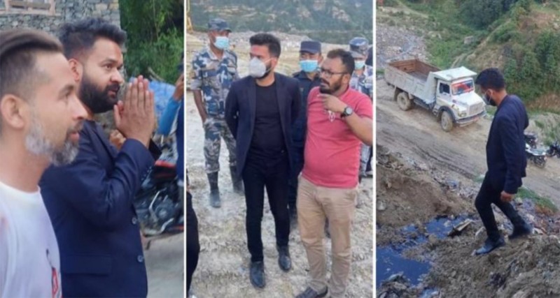 सिसडोललाई एक साताभित्र दुर्गन्धमुक्त बनाउने बालेनको प्रतिबद्धता