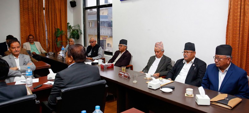 नेपाली कांग्रेसको केन्द्रीय समितिको बैठक सम्पन्नः निर्णयहरु भोलि सार्वजनिक गरिने
