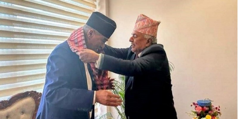 पौडेलले दिए देउवालाई बधाई