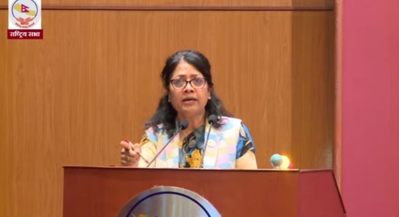महिलाको विवाह योग्य उमेर घटाउनुपर्ने तर्कमा सांसद बिमला राईको आपत्ती