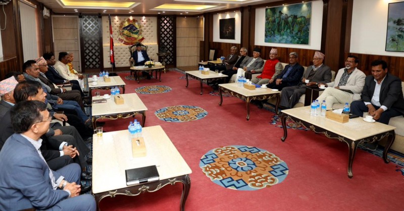 सरकारलाई पूर्णता दिनेबारे सत्तारुढ गठबन्धनको बैठकमा छलफल