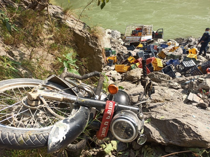 चितवनमा भएको दूर्घटनामा जर्मन नागरिकको मृत्यु