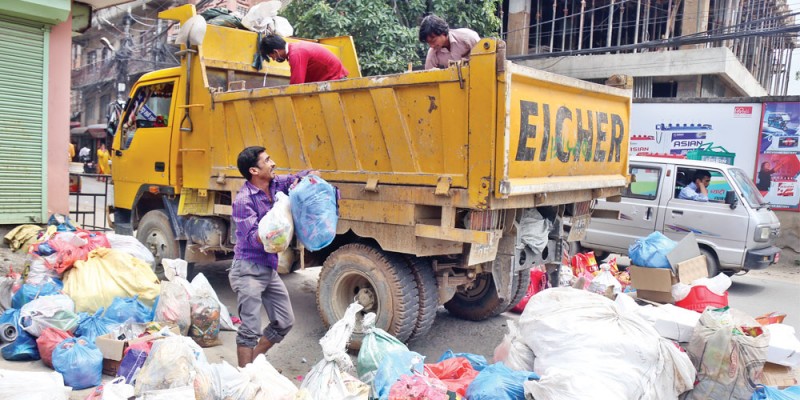 उपत्यकाको फोहर भोलिदेखि उठाइने