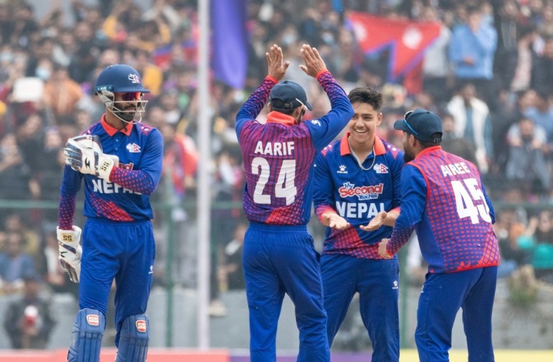 नेपाललाई १२१ रनको विजयी लक्ष्य