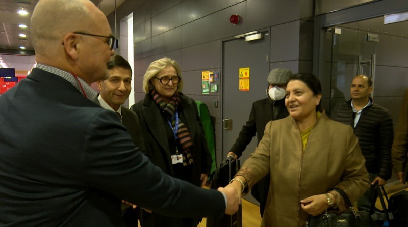 राष्ट्रपति भण्डारी आइसल्यान्डको राजधानी रेक्जाभिकमा