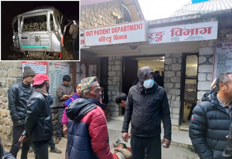 प्युठानमा जीप दूर्घटनाः ३ जनाको मृत्यु