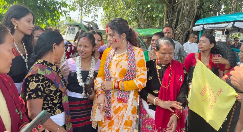 राप्रपाकी नेतृ रेखा थापाले प्रतिनिधिसभा सदस्य निर्वाचनका लागि मोरङ ३ बाट उम्मेदवारी दर्ता