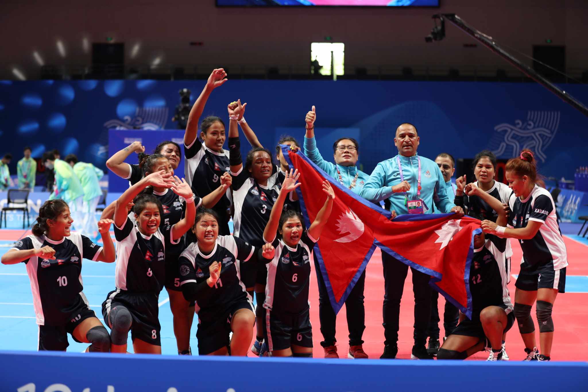 एसियाली खेलकुद: चीन १६१ स्वर्णसहित शीर्षस्थानमा, कबड्डीमा नेपालको पदकको टुङ्गो केहीबेरमा