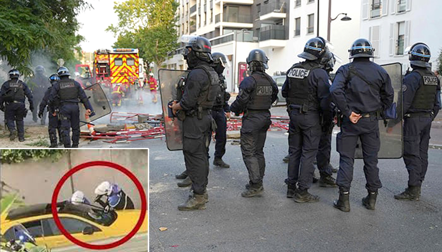 प्रहरीले एक सत्र वर्षीय चालकलाई गोली हानेर हत्या गरेपछि फ्रान्समा हिंसा भड्कियो