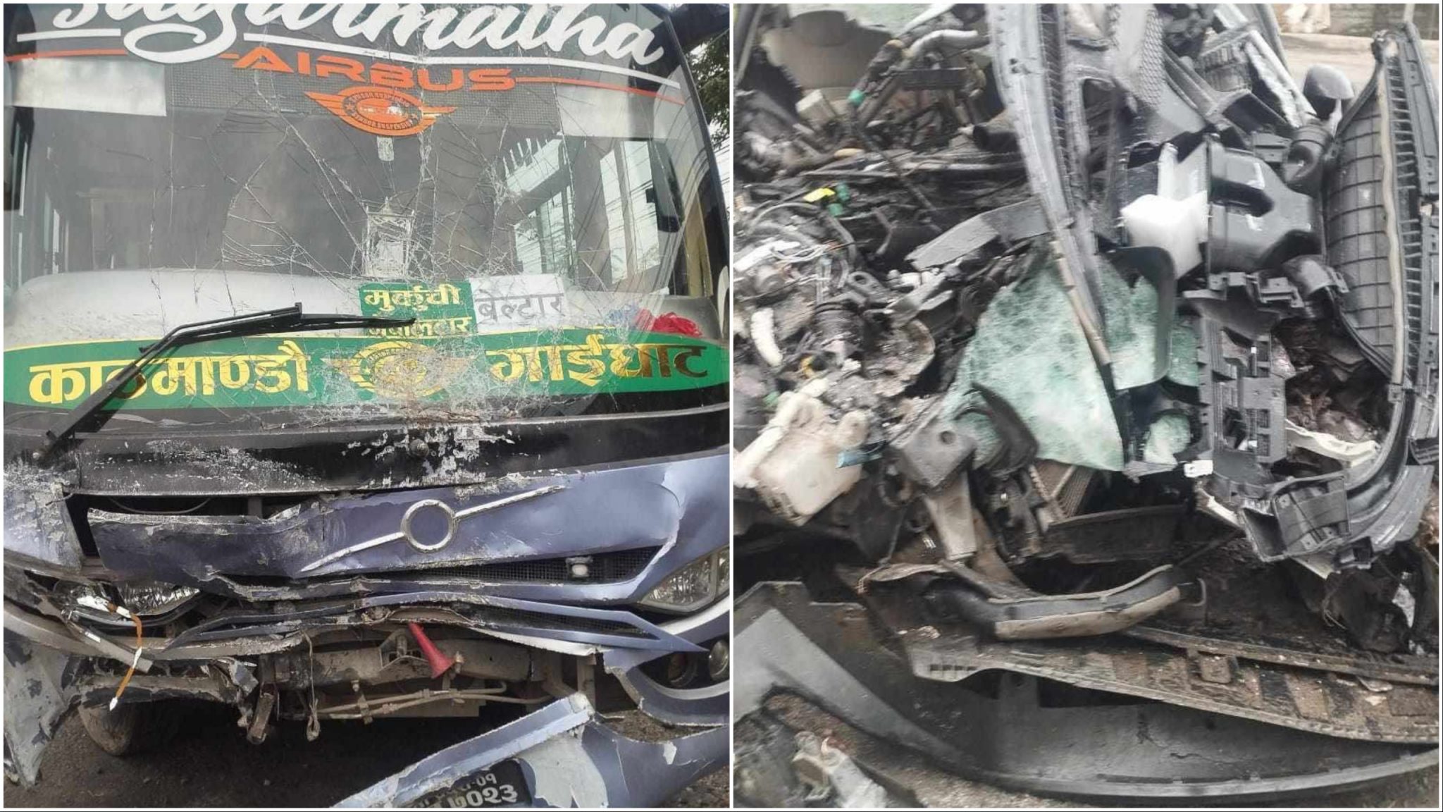 चितवनको खैरहनिमा गएराती दुर्घटना हुँदा एक जनाको मृत्यु