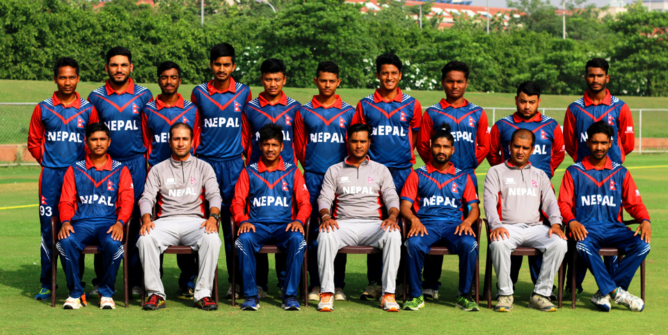 एसिसी प्रिमियर कप क्रिकेट खेल्ने नेपाली टोलीको घोषणा