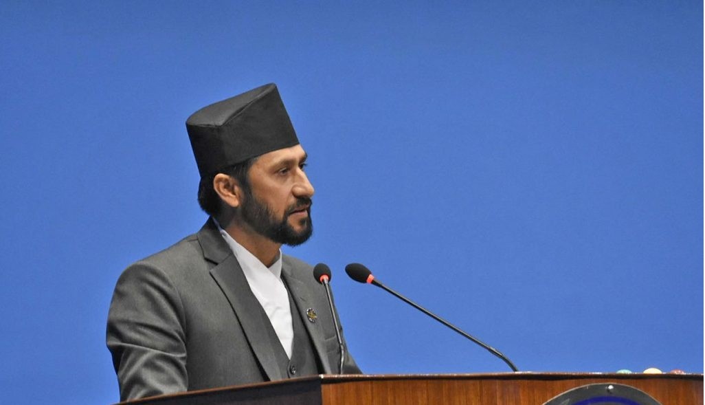 रवि लामिछानेले गरे आफ्नो पार्टीको तर्फबाट भएको गलत बहसमा संसदमा आत्मआलोचना