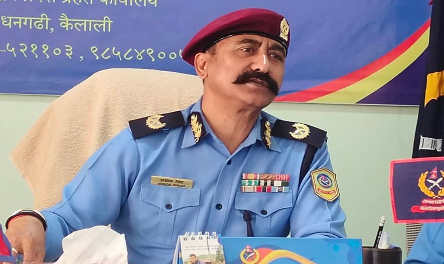 डिआइजी सिंहद्वारा पदबाट राजीनामा