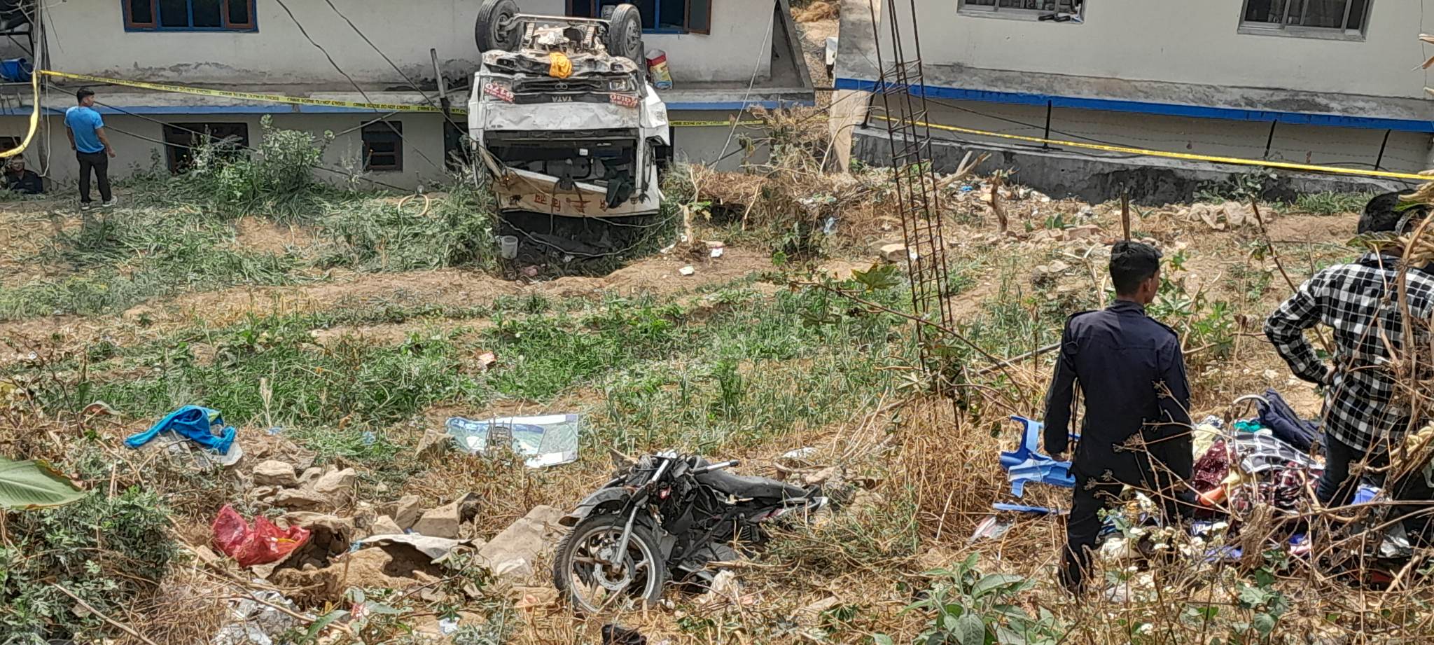गोरखामा मिनी ट्रक दुर्घटना