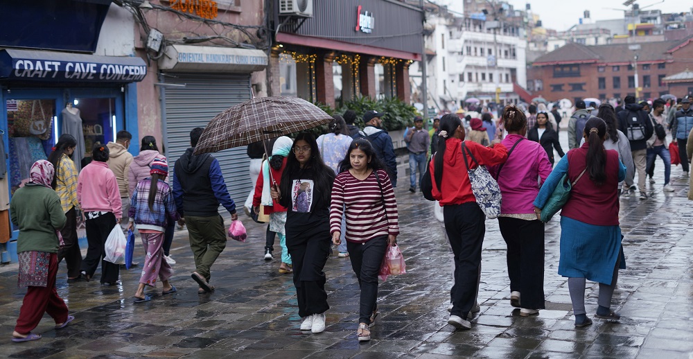 अझै तीन दिन बदली, पश्चिमी भेगमा वर्षा